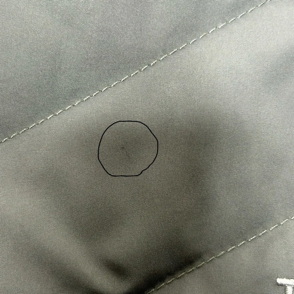 NORTH FACE WOMENS ZIP UP PUFFER JACKET 550 Sz M - Picture 14 of 15